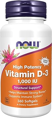 Now Foods Vitamines D-3, 360 capsules, 1000 IU.. DIAYTAR NIGERIA brings the marketplace to every Nigerian home with affordable prices and quick delivery.