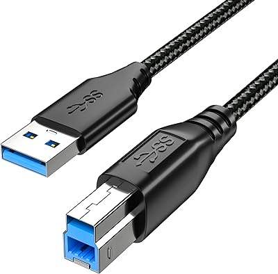 Cable USB 3.0 to USB B, 1 Male Male Cable Type A Type B Male Cable Cable for CT, Monitor, USB 3.0 loading station, external hard drives with USB type B 3.0 and more (black).. Unlock access to a wide range of products with DIAYTAR NIGERIA's affordable e-commerce platform.