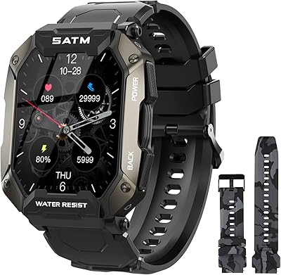 Intelligent Military Watch Berodome for Water Resistant Men 5 ATM Fitness Watch.. DIAYTAR NIGERIA: The marketplace that brings affordable products to every Nigerian home in under 8 days.