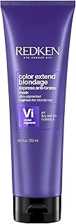 Redken | Hair mask, for blond hair, purple shade, reduces brass, prolongs the aliber antibra color, 250 ml.. DIAYTAR NIGERIA delivers happiness in 5-8 days with our affordable and diverse product range.