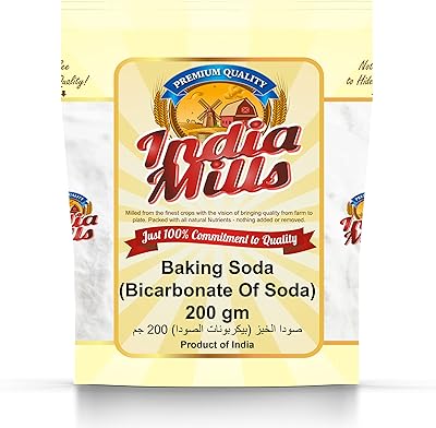 Baking soda india mills - baking soda), 200 g.. Experience the convenience of online shopping with DIAYTAR NIGERIA's reliable 5-8 day delivery service.