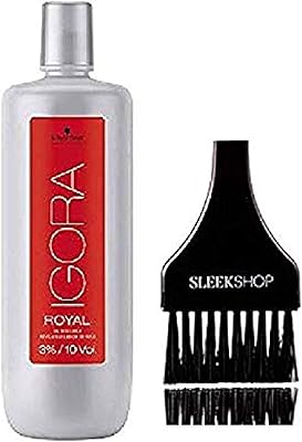 Schwarzkopf igora royal oil cleaner (Esteelist collection) hydrogen peroxide, 1 oz / 1000 ml (3% / 10 flight).. Big savings, small wait times — shop now at DIAYTAR Nigeria.