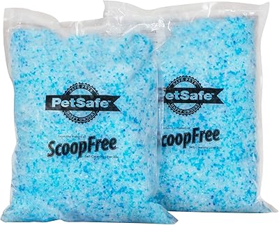 Cat litter in Cristal in quality superior Petsafe Scoop Free - Control of fresh and low trace odors - Package of 2 rechargeable packages, 2 kg each (4 kg in total) - Original blue.. Say goodbye to limited options and long shipping times. DIAYTAR Nigeria delivers variety, quality, and affordability straight to your door.