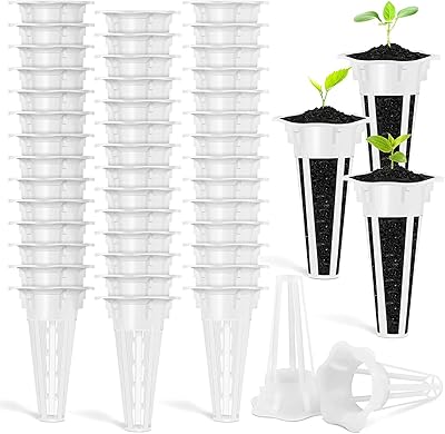 The 55 -piece hydroponic culture kit includes 50 baskets of replacement hydroponic plants and 5 stickers for seed pots for the cultivation of a foam basket compatible with the hydroponic system.. DIAYTAR NIGERIA: Bringing the marketplace to every Nigerian with affordable prices and quick delivery.
