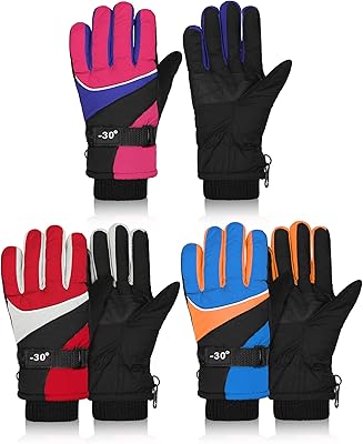 3 pairs of winter gloves for children Waterproof ski snowboard hot wind-winding unisex thermal snow gloves for girls and boys in cold weather.. Nigeria's fastest-growing e-commerce site offers unbeatable prices and delivery within 8 days.