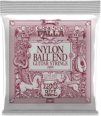 Ernie Paul P02409 Classic guitar strings in black and golden nylon, nickel.. Get your essentials without leaving home — thanks to DIAYTAR Nigeria.