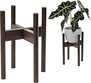 Support for interior plants z pirates, adjustable from 8 "to 12" wide, 14 "length - small and large flowerpot and wooden flower support - bamboo.. Make every purchase count with DIAYTAR Nigeria — shop smart, shop fast.