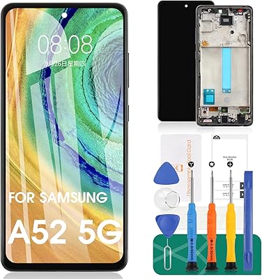 Ancel replacement touch screen for Samsung Galaxy A52 5G screen.. Shop from our extensive catalog at DIAYTAR NIGERIA and enjoy doorstep delivery in just 5-8 days.