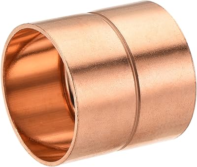 Mexinity 32 mm mexinity brass pipe connector, right connector with coated tube C x C, plumbing welding connector.. DIAYTAR NIGERIA: Where every Nigerian finds affordable products delivered within the week.