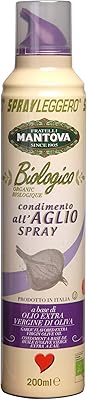Mantova's extra virgin olive oil spray from garlic - 200 ml.. DIAYTAR NIGERIA: Bringing quality products to your doorstep at prices that won't break the bank.