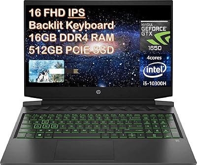 HP Pavilion 2020 game laptop with 15.6-inch FHD screen, Quadricoire processor i5-10300h, 16 GB of RAM DDR4, 512 GB of SSD M.2 NVIDIA GeForce GTX 1650, Webcam, Bluetooth, backlit keyboard, Windows 10 with USB Carte.. Shop with ease at DIAYTAR NIGERIA, Nigeria's premier e-commerce platform offering budget-friendly shipping.