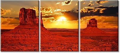 Arizona Monument Sunrise Wall decoration for bedroom living room.. Shop smarter, not harder with DIAYTAR NIGERIA - thousands of products at your fingertips with affordable delivery.