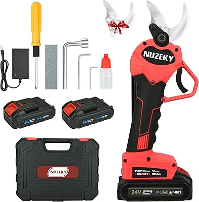 Professional 1.18 "professional electric priest of diameter, operating on 24 V battery with 2 lithium batteries for gardening - battery shears.. DIAYTAR NIGERIA connects desire with fulfillment through our affordable e-commerce platform.