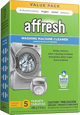 AFRESH washing machine cleaner cleans the front loading and upper loading machines, including HE, 5 tablets.. Unlock access to a wide range of products with DIAYTAR NIGERIA's affordable e-commerce platform.