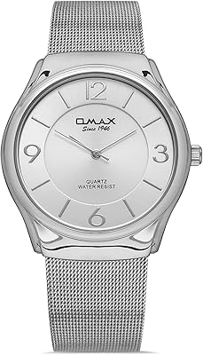 Men's analog shoe watch from the classic collection with silver round dial and 32 mm silver bracelet _ (00sgm013i018), silver, one -sized, bracelet.. DIAYTAR NIGERIA: Redefining online shopping with unbeatable prices and consistent delivery times.