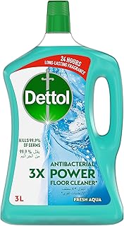 Antibacterial cleaner for Dettol Power floors, freshwater scent, 3l.. Quality and convenience delivered — shop DIAYTAR Nigeria now.
