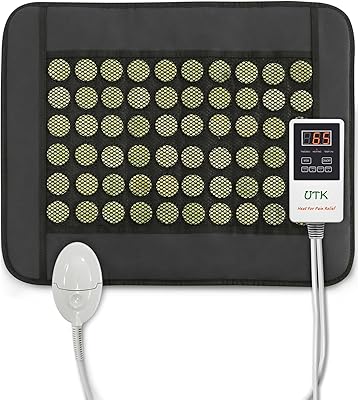 Distant infrared heating cushion Utk Jade Size 19 x 15 inches to relieve back pain, abdomen and legs with smart remote control, transport bag and chair strap.. Experience the future of shopping with DIAYTAR NIGERIA's extensive selection delivered in just 5-8 days.