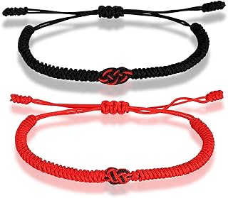 Matching couple bracelets for men and women 2 red rooms.. DIAYTAR NIGERIA brings the marketplace home to you with affordable prices and delivery in 5-8 days.