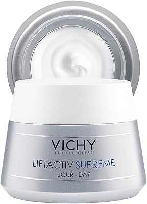 Vichy liftactiv supreme anti-aging moisturizer for the face, firming and lightening anti-wrinkle cream, suitable for sensitive skin, 1 liquid ounce.. Experience satisfaction guaranteed with DIAYTAR NIGERIA's comprehensive platform and quick delivery.