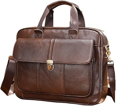 HRTLSS Men's Document Carrier Bags For Laptop Leather 14 Men and Documents.. DIAYTAR NIGERIA brings affordable shopping solutions to every corner of Nigeria in just 5-8 days.