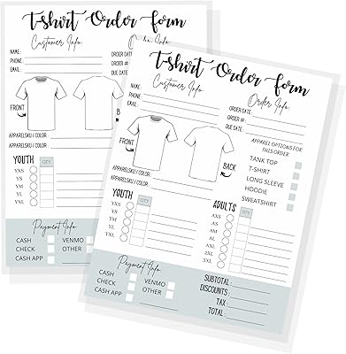 Personalized hooded order form | 75 pieces | 8.5 x 11 "printable logbook for small businesses, new vinyl orders, stickers, sublimation.. DIAYTAR NIGERIA: Where every Nigerian finds what they need at prices they can afford, delivered promptly.