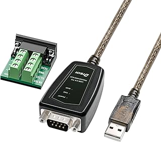 USB D-Tech Converter to RS485 RS422 R232 series (3-in-1 interface) supports DC 5V with JUMPPAD and LED for multi-type Windows 11 10 8 7 XP Mac (5 feet) controllers (5 feet).. Experience the joy of convenient shopping with DIAYTAR NIGERIA's vast selection and quick delivery service.