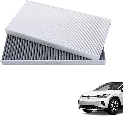 2pccs cabin air filter for Volkswagen Id.3, Id.4x, Id.4 Cruze, Id.6x, Id.6 Cruze.. Shop with confidence at DIAYTAR NIGERIA, where affordability meets reliability in less than 8 days.