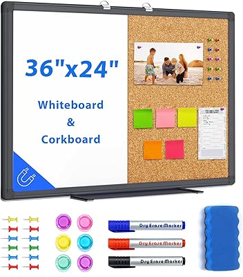 36 "x 24" magnetic table in dry erasable cork for the house, the office, the classroom, wall table for memos and messages 3 "x 2".. The future of online shopping in Nigeria is here — welcome to DIAYTAR.