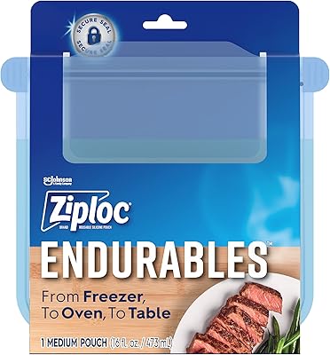 Endurable average ziplock bag, 2 cups, reusable silicone bags and food preparation containers for storage of meals in the freezer, oven and microwave, dishwasher pass.. DIAYTAR NIGERIA: Where countless products meet affordable prices and reliable nationwide shipping.