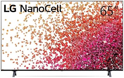 Cinema screen LG Nanocell 65 inch Nano 75 4K HDR Active Webos Smart with Thinkeye, 65nano O75VPA, model 2021.. Thousands of items, all priced just right — shop DIAYTAR Nigeria today.