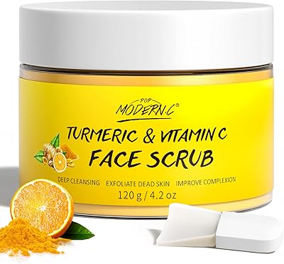 Exfoliating cream for the face with vitamin C and organic turmeric to exfoliate the skin, exfoliate and lighten the face, eliminate blackheads and improve brown spots thanks to the strawberry extract.. Discover the convenience of DIAYTAR NIGERIA's vast e-commerce platform with delivery in just 5-8 days.