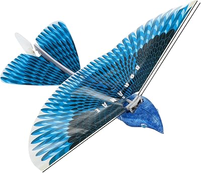 Electronic game simulation of canteen beating birds, outdoor airplane games for children, bright mechanical bird steering wheel, original electronic beat wings for children, blue.. DIAYTAR NIGERIA promises affordability and variety with every purchase, delivered in 5-8 days.