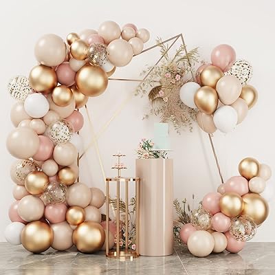 101 pieces pink pink orange macaron white gold Latex balloon balls arc kit for baby shower, garden, snack, birthday, wedding decoration.. Discover the perfect balance of price and convenience with DIAYTAR NIGERIA's nationwide e-commerce platform.