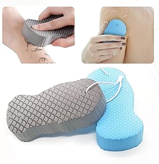 2 exfoliating bath sponges for the ultra -soft sponge body.. DIAYTAR NIGERIA: Your one-stop e-commerce destination with affordable prices and nationwide delivery in 5-8 days.