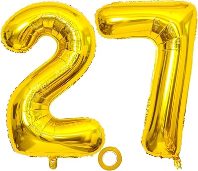 Ball Number 27 Birthday Ball 1016 cm Large with aluminum Helium Alphabet Wedding Bounds In Termination.. Your everyday shopping companion, DIAYTAR NIGERIA offers unbeatable value with nationwide delivery.