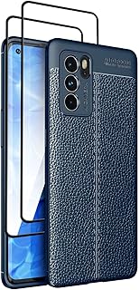 [1+2] Compatible with Oppo Reno6 Pro Plus 5G, with 2 tempered glass screen protectors, fine flexible TPU protection shell shock for Reno6 pro Plus (Reno6 Pro Plus 5G/Reno6 Pro+, Blue).. Shop from thousands of products at DIAYTAR NIGERIA and enjoy budget-friendly nationwide delivery.