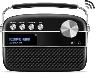 Srigama 2.0 portable music player by Caravan, 5000 preloaded songs with Podcast, FM/Bluetooth/Aux (classic black), USB.. DIAYTAR NIGERIA: Where value shopping meets reliable 5-8 day delivery across the nation.