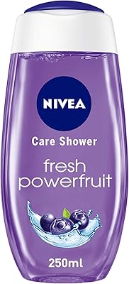 Nivea Fresh Power Fruit shower gel box via antioxidants with cranberry scent, 250 ml bottle.. DIAYTAR NIGERIA brings the market to your fingertips with affordable prices and prompt delivery service.
