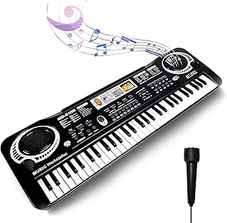 Electronic piano keyboard with 61 keys of digital music - electric piano gift.. Get more for less on DIAYTAR Nigeria — Nigeria’s favorite e-commerce platform.