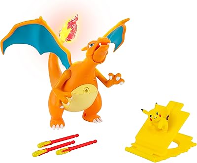 Luxury figurine Pokemon Charizard 7 "Pikachu Interactive Plus 2" with launcher.. Your complete shopping solution, DIAYTAR NIGERIA offers extensive choice with competitive prices and delivery.
