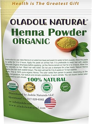 Oldale natural organic henna powder 300 g | USDA certified | Natural and organic hair dye | Henna for soft and silky hair... From office supplies to fashion — DIAYTAR Nigeria brings it fast.