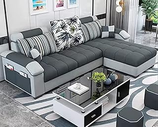 Modern Modular Corner Bed Set for Living Room Furniture (gray color).. Shop anytime, receive on time — only with DIAYTAR Nigeria.