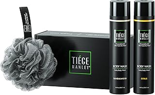 Daily body cleaner package + body scrub tig hanley for men | gently eliminates dirt, sweat and oil | 1 scent of sandalwood, 1 citrus scent | 295 ml each | 1 Corporel scrub | Made in the United States.. Shop efficiently with DIAYTAR NIGERIA, offering thousands of products at unbeatable prices delivered promptly.