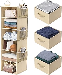 Organizer of cupboard suspended at 6 shelves suspended shelves for 3.. Enjoy the simplicity of shopping with DIAYTAR NIGERIA, offering vast choices delivered in just 5-8 days.