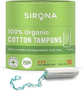 Sirona biological stamps for women (18 stamps) | Approved by FDA | 100 % organic cotton | Biodegradable | very absorbent | Protection without rash | ultra -soft.. DIAYTAR NIGERIA redefines convenience with our vast product selection and swift nationwide delivery.