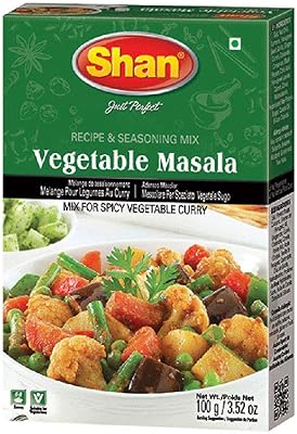 Spice mixture for Shan Masala vegetable recipes 100 g - Seasoning powder for spicy vegetables - Suitable for vegetarians - bag in a sealed box.. Experience the future of online shopping with DIAYTAR NIGERIA's extensive product range and competitive pricing.