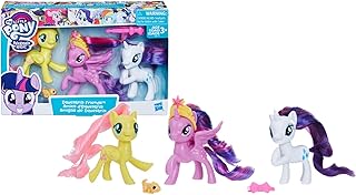Toys Twilight Sparkle, Rarity and Fluttershy of My Little Pony, package of 3, Introduction to magic friendship, from 3 years old.. DIAYTAR NIGERIA: Your trusted marketplace that combines variety, affordability and reliable shipping.