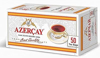Black tea with the aroma of Azerbaijan Bergamot 50 Sachets of 100G tea (Azerbaijan).. Your ideal shopping partner, DIAYTAR NIGERIA offers extensive variety with reliable nationwide shipping.