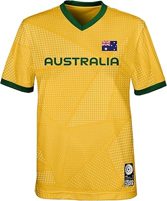 FIFA 2023 Football Official Football T-shirt for women and adults, Australia (lot of 1).. Your go-to destination for affordable online shopping, DIAYTAR NIGERIA delivers in under 8 days.