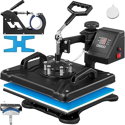 Vivo 5 in 1 -size heat press 12 x 15 inch size with rotation.. Discover why millions choose DIAYTAR for affordable online shopping with delivery in just 5-8 days.